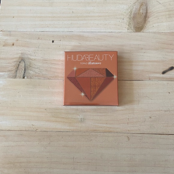 Huda Beauty Topaz Obsessions Brown Orange Eyeshadow Palette NEW - Picture 6 of 7